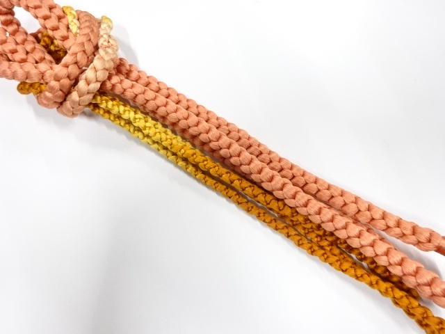 正絹　手組帯締め